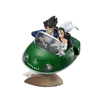 главная фотография Dragon Ball Z Neo Capsule Corp Diorama: Son Goku & Chi Chi Wedding Driving Secret