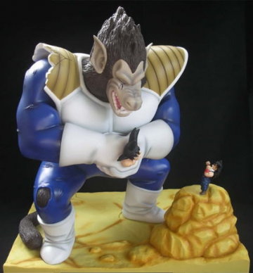 главная фотография Dragon Ball Z Diorama: Yajirobe cutting off Ohzara Vegeta's Tail Ver.