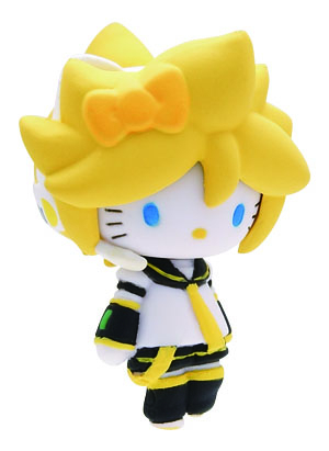 главная фотография Mascot Key Chain Hello Kitty & Vocaloid: Hello Kitty Kagamine Len Ver.
