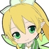 Petanko SAO Trading Rubber Strap Fairy Dance Arc: Leafa (Kirigaya Suguha)