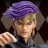 Super Action Statue Rohan Kishibe Ver.2 Black