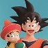 Ichiban Kuji Dragon Ball World: Son Goku and Son Gohan Card Stand Figure