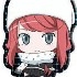 Devil Survivor2 the Animation Trading Metal Charm Strap: Ban Airi 