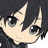 Petanko SAO Trading Rubber Strap Aincrad Arc: Kirito (Kirigaya Kazuto)