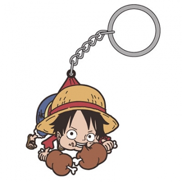 главная фотография One Piece Tsumamare Pinched Keychain: Monkey D. Luffy