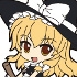 Nendoroid Plus Trading Rubber Strap Chap.1 Touhou Project: Kirisame Marisa