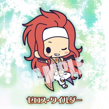 главная фотография Tales of Symphonia Unisonant Pack Rubber Strap Collection: Zelos Wilder