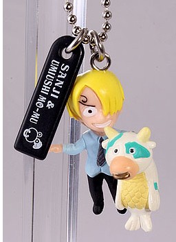 главная фотография One Piece Dream Mascot: Sanji with Umiushi Mo-Mu