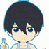 Pic-Lil! Free! Trading Strap: Nanase Haruka Swimsuit Apron ver.