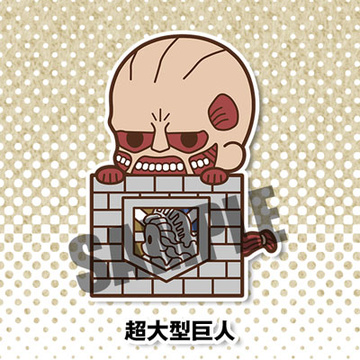 главная фотография -es series nino- Attack on Titan Rubber Strap Collection: Colossal Titan