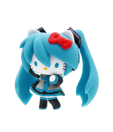 главная фотография Mascot Key Chain Hello Kitty & Vocaloid: Hello Kitty Hatsune Miku A Ver.