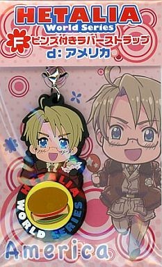 главная фотография Hetalia Anikuji vol.1: America Rubber Strap Pin