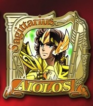 главная фотография ZEPPIN Series Saint Seiya Pins Collection: Sagittarius Aiolos