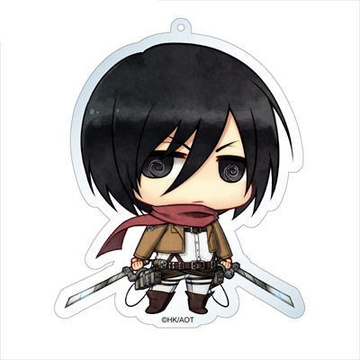 главная фотография Attack on Titan Deka Keychain: Mikasa