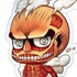 Attack on Titan Deka Keychain: Colossal Titan
