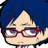 Free! Trading Rubber Strap: Ryugazaki Rei uniform Ver.