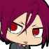 Free! Trading Rubber Strap: Matsuoka Rin uniform Ver.