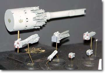 главная фотография 1/5000 Ginga Eiyuu Densetsu: Hameln II & Empire Small Vessel Set