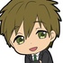 Petanko Free! Trading Rubber Strap Vol.2: Tachibana Makoto school uniform ver.