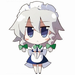 главная фотография Akaneya Touhou Rubber Keychain Winter 2010 Set: Sakuya Izayoi