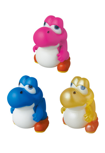 главная фотография Ultra Detail Figure Nintendo Series 2 No.202 Balloon Chibi Yoshi, Bubble Chibi Yoshi and Light Chibi Yoshi