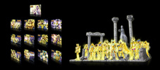 фотография Folei Saint Seiya Diorama Stand Collection: Ruins of The Sanctuary: Cancer