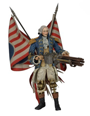 главная фотография 9 Action Figure George Washington Motorized Patriot