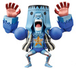 фотография One Piece MEGA World Collectable Figure Vol.2: Franky