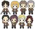 фотография D4 Attack on Titan Rubber Keychain Collection Vol.1: Jean Kirstein