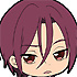 Petanko Free! Trading Rubber Strap Vol.3: Matsuoka Rin ver.4