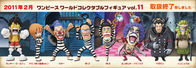 фотография One Piece World Collectable Figure Vol.11: Mr.3 Galdino