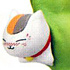 Nyanko-sensei Nonbee Yokocho Straps: Nyanko-sensei Edamame ver.