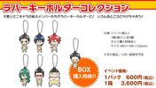 фотография Yowamushi Pedal Rubber Keychain Collection Vol.1: Kinjou Shingo