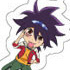 Phi Brain ~Kami no Puzzle~ Acrlyic Joint Charm: Daimon Kaito Type 1