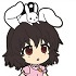 Nendoroid Plus Touhou Project Trading Rubber Strap: Inaba Tewi