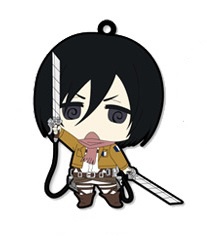 главная фотография Attack on Titan Trading Rubber Strap: Mikasa Ackerman