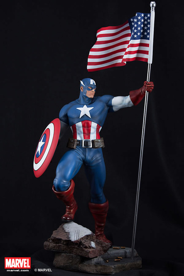 главная фотография Captain America Statue Comics Ver.