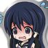 Gokukoku no Brynhildr Metal Charm: Neko Kuroha