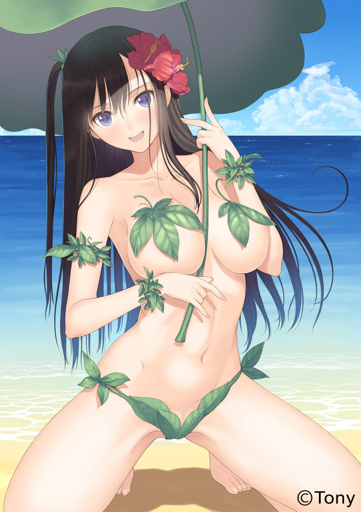 At the beach hentai