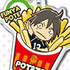 Haikyuu!! Acrylic Food Keychain: Tadashi Yamaguchi