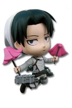 главная фотография Ichiban Kuji Shingeki no Kyojin ~Tobe! Chousa Heidan!!~: Levi Cleaning ver. Chibi Kyun-Chara