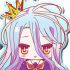 No Game No Life Trading Metal Charm Strap: Shiro