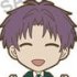 Gekkan Shoujo Nozaki-kun Trading Rubber Strap: Wakamatsu Hirotaka