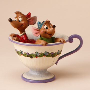 главная фотография Disney Traditions ~Tea for Two~ Jaq and Gus in Tea Cup