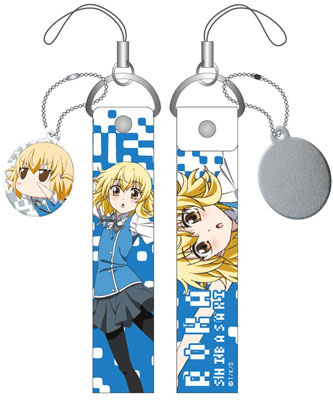 главная фотография D-Frag! Wide Smartphone Strap w/Cleaner: Roka Shibasaki