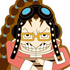 One Piece Rubber Strap Collection Barrel Colle vol.1 ~Taru shinsei-hen~: Scratchmen Apoo