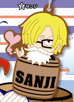 главная фотография One Piece Rubber Strap Collection Barrel Colle vol.4 ~Collie Barrel Colosseum~: Sanji