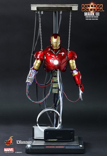 главная фотография Movie Masterpiece Diorama: Iron Man Mark 3 Construction Ver.