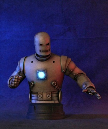 главная фотография Iron Man Classic Silver Mini Bust