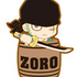 One Piece Rubber Strap Collection Barrel Colle vol.5 ~Taruiri no ichimi~: Roronoa Zoro